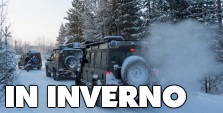 ITINERARI di OFFROAD IN INVERNO in 4x4